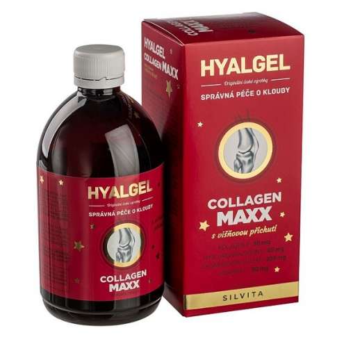 Hyalgel Collagen MAXX 500 ml příchuť VIŠEŇ